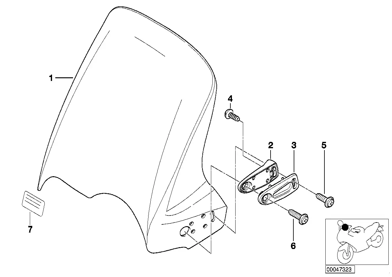 Schéma BMW 46637653640