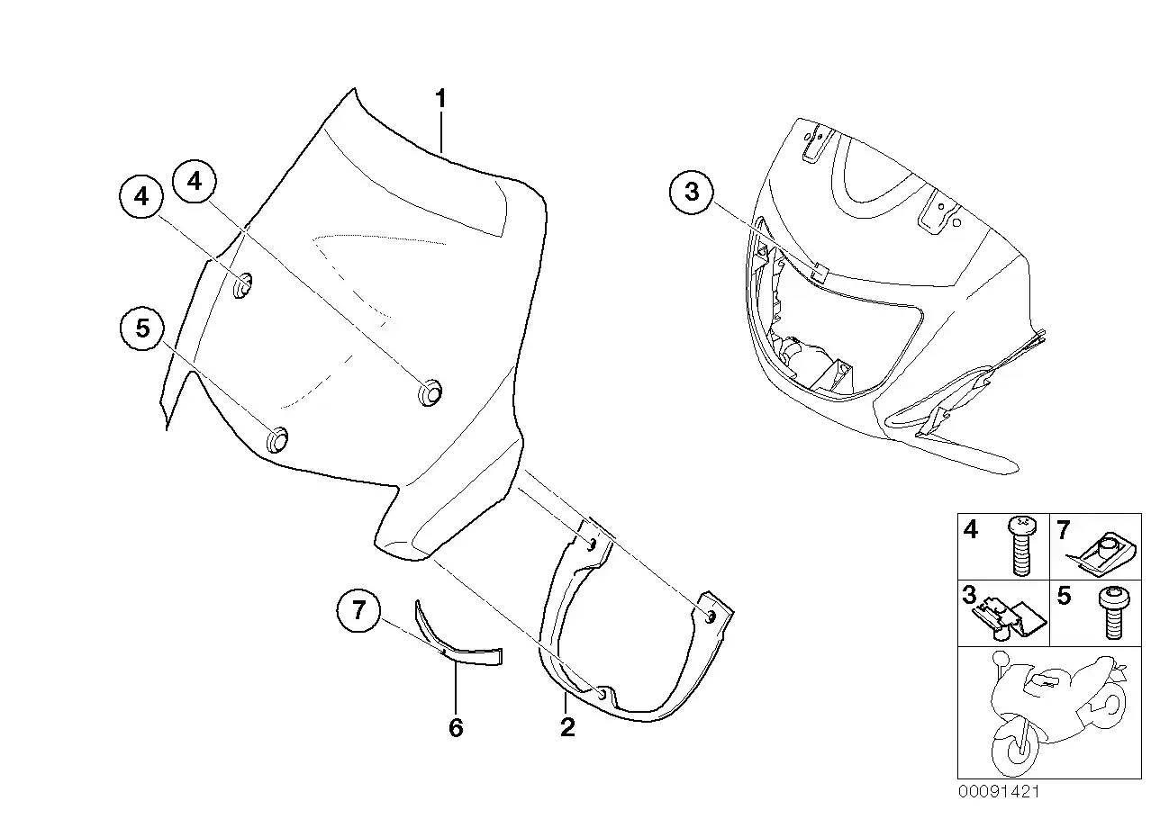 Schéma BMW 46637655720