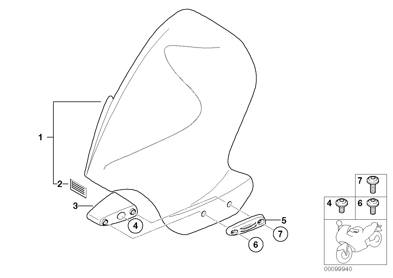 Schéma BMW 46637664393
