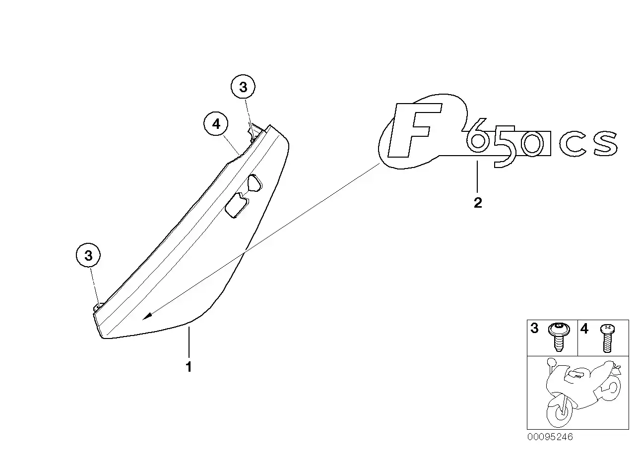 Schéma BMW 46637673841