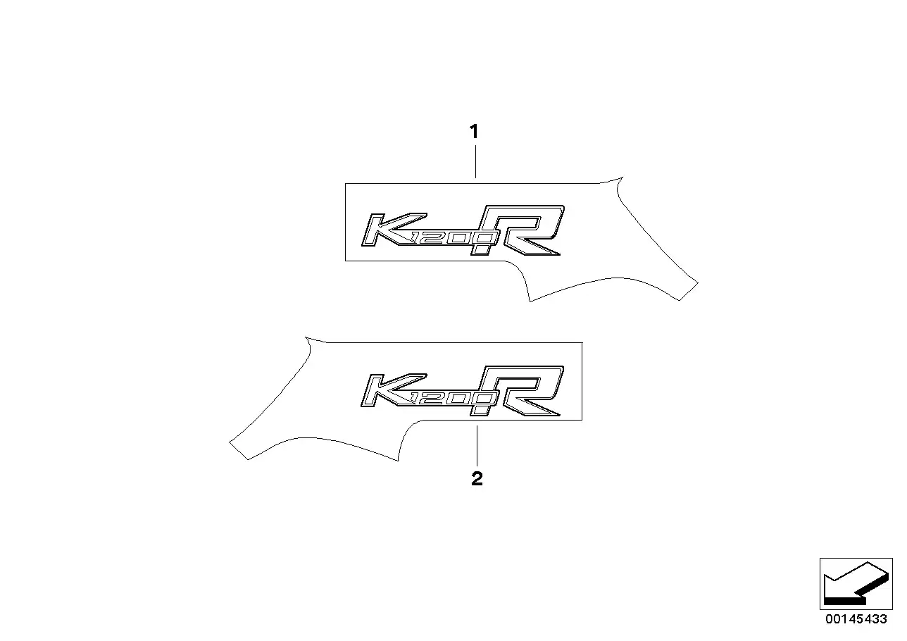 monogramme k1200r sport... - 46637699507
