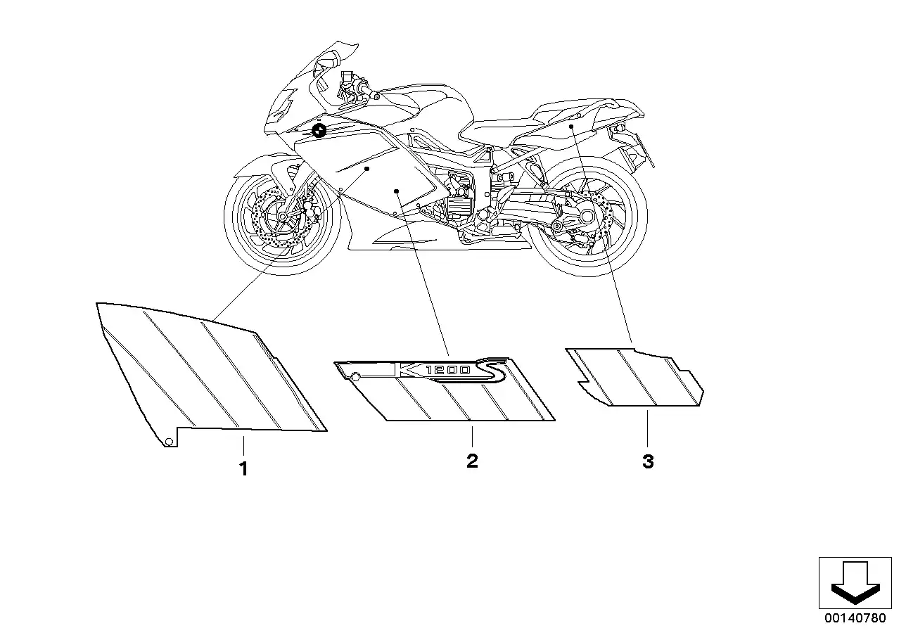 etiquette revetement gauche... - 46637702359