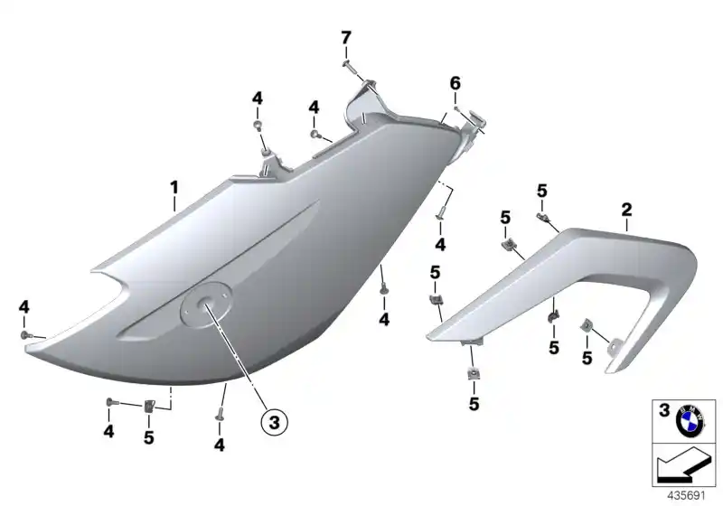 Schéma BMW 46637711696