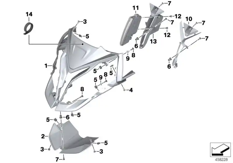 Schéma BMW 46637717042