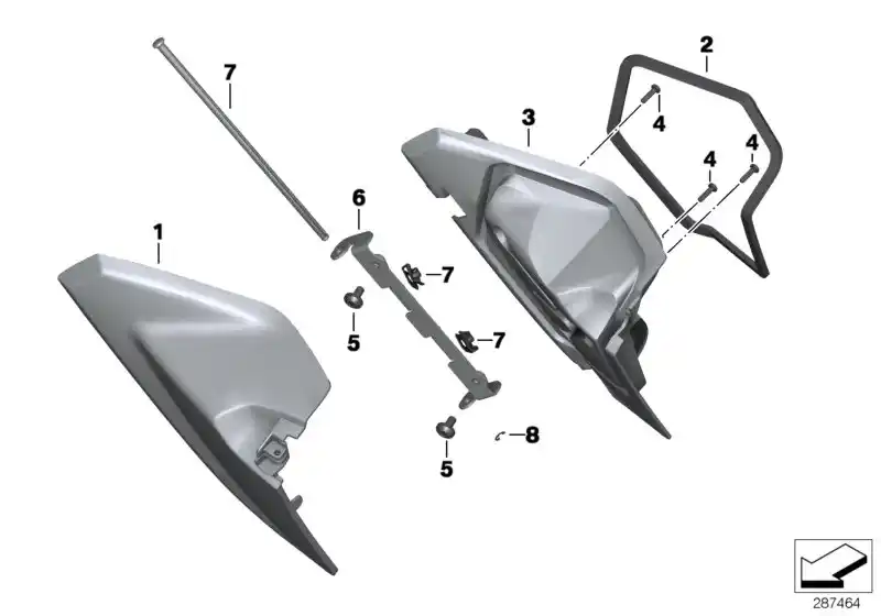 Cache compartiment bagages... - 46637724905