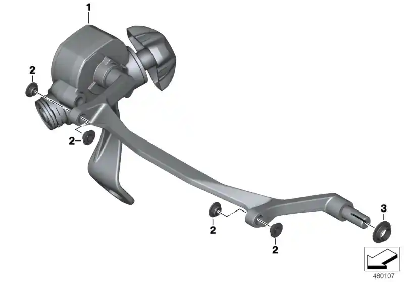 Schéma BMW 46638536083