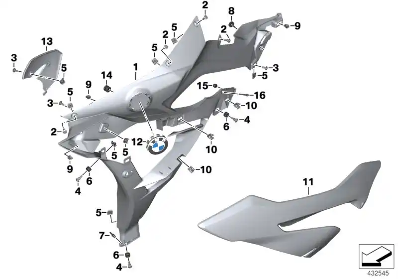 Schéma BMW 46638546386