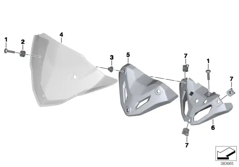 Schéma BMW 46638551254