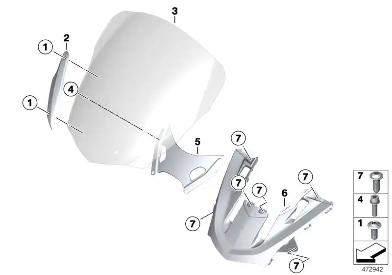 Schéma BMW 46638551711