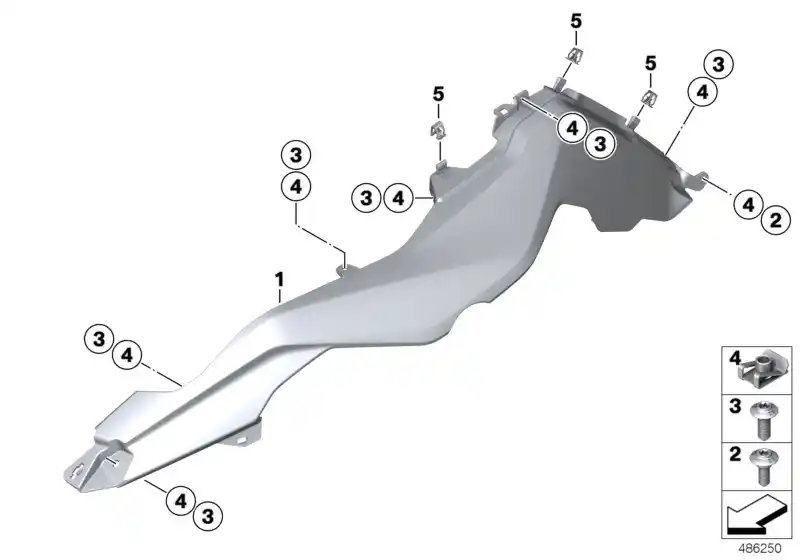 Garniture latérale apprêtée... - 46638564632