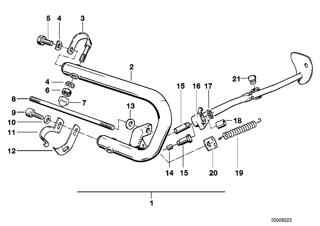 schéma BMW Pare-cylindre gauche - 46711451426