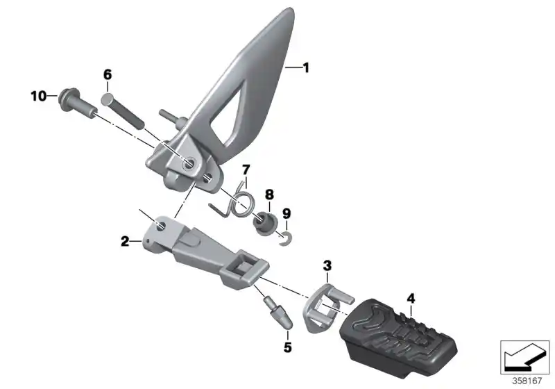 Schéma BMW 46712330765