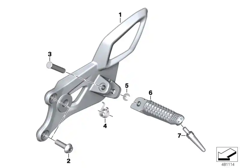 Schéma BMW 46717708631