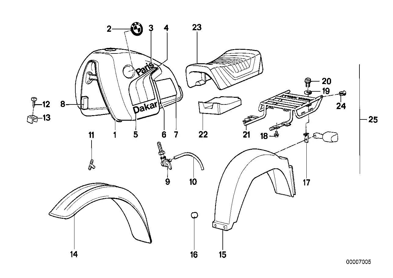 Schéma BMW 51141453915