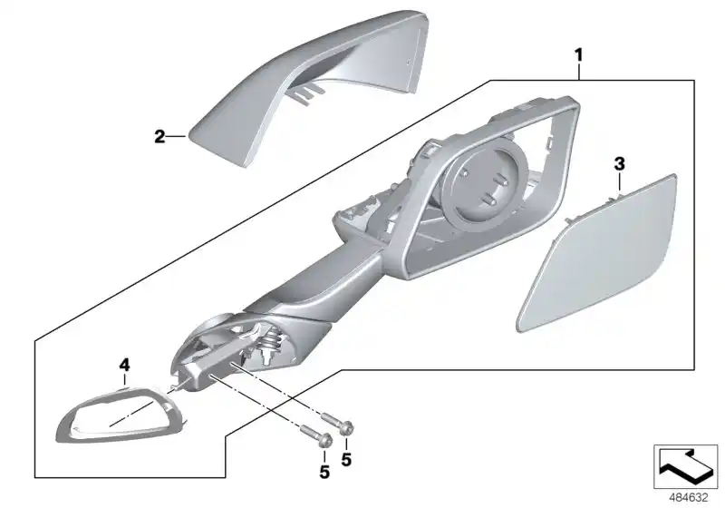 Schéma BMW 51168557421