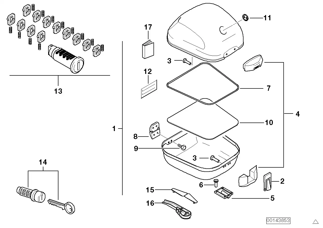 Schéma BMW 51257660865