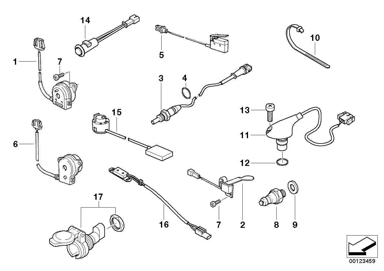 Schéma BMW 61317665478