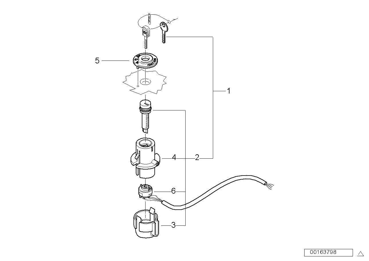 Schéma BMW 61321453149