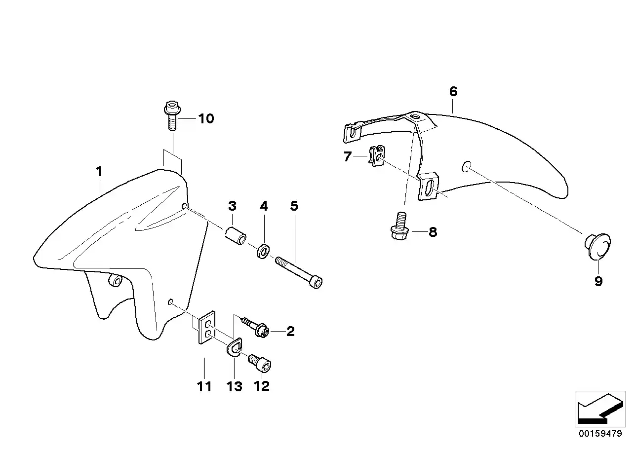 Capuchon K1200, R850,... - 62122306644