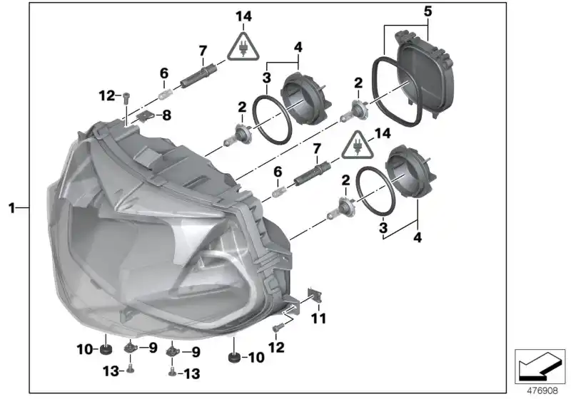 Schéma BMW 63127688637