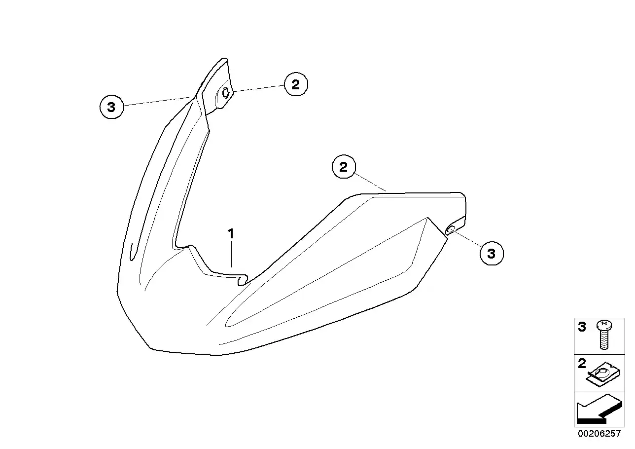 Schéma BMW 63127709430