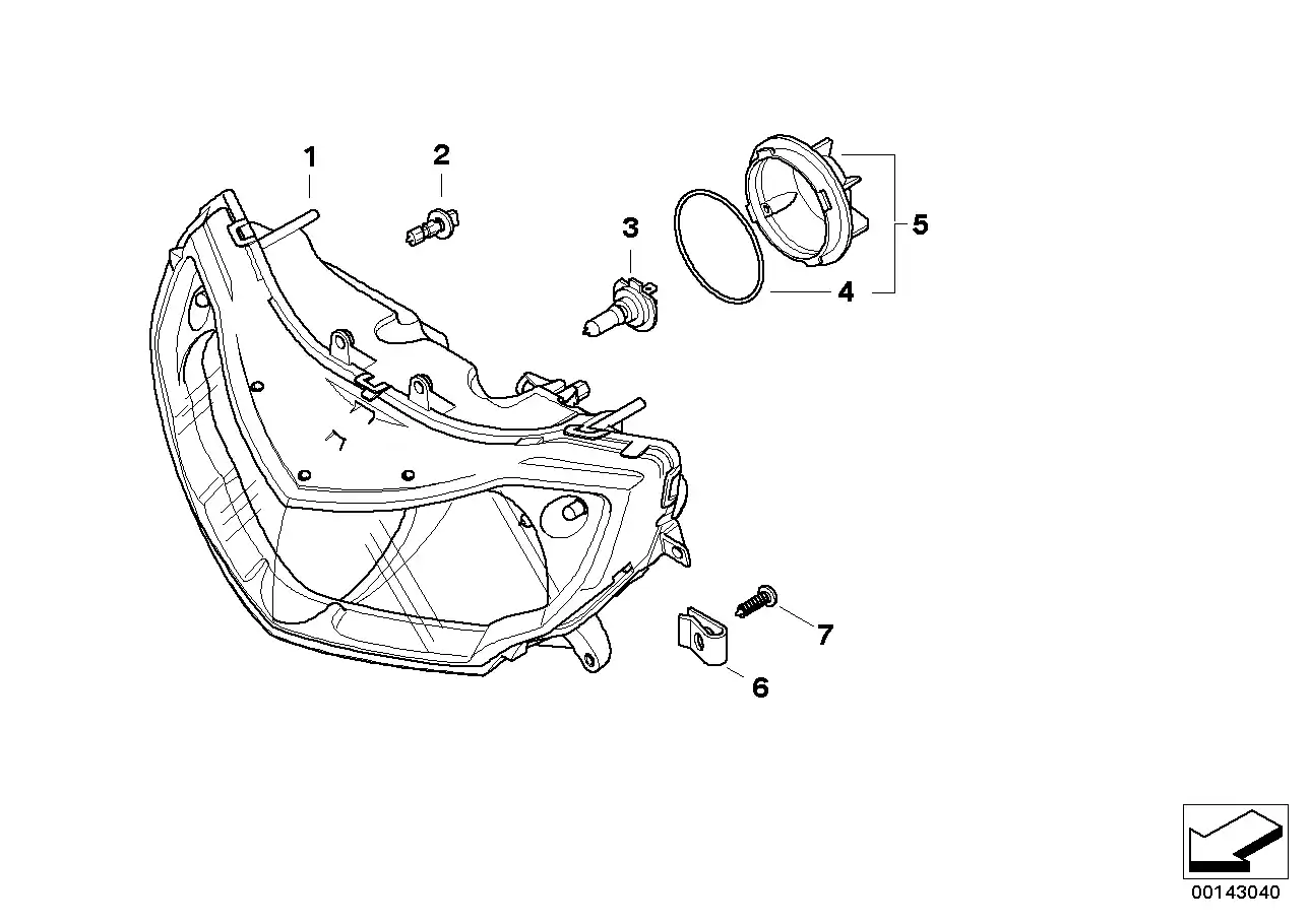 Schéma BMW 63127718052