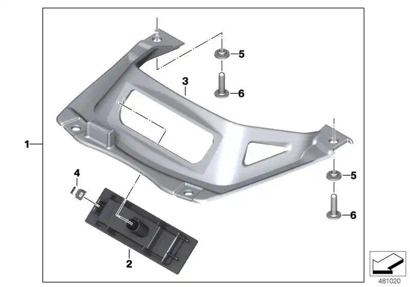 Schéma BMW 63177727584