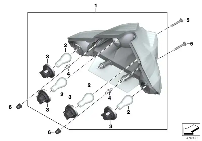 Schéma BMW 63217688636