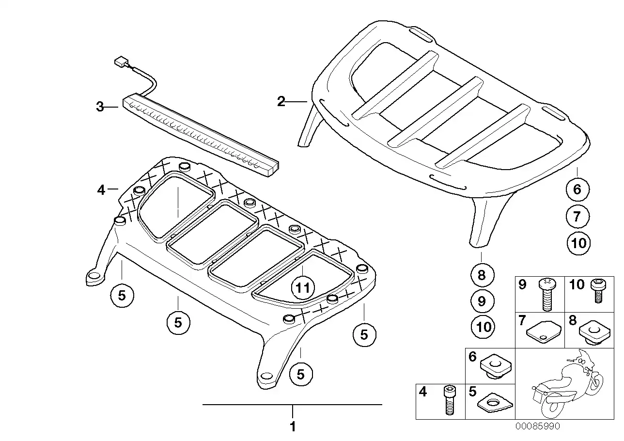 Schéma BMW 63257653605