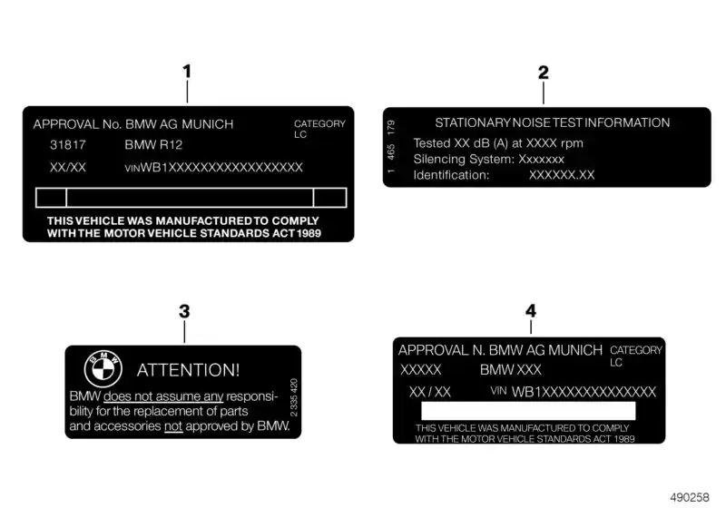 plaque d'information bruit... - 71228389303