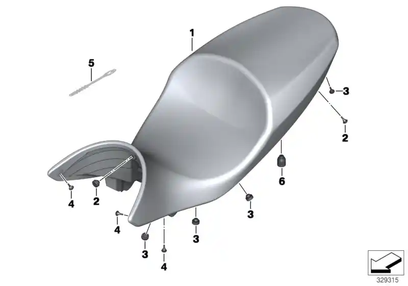 selle noire extra basse - 52537713114