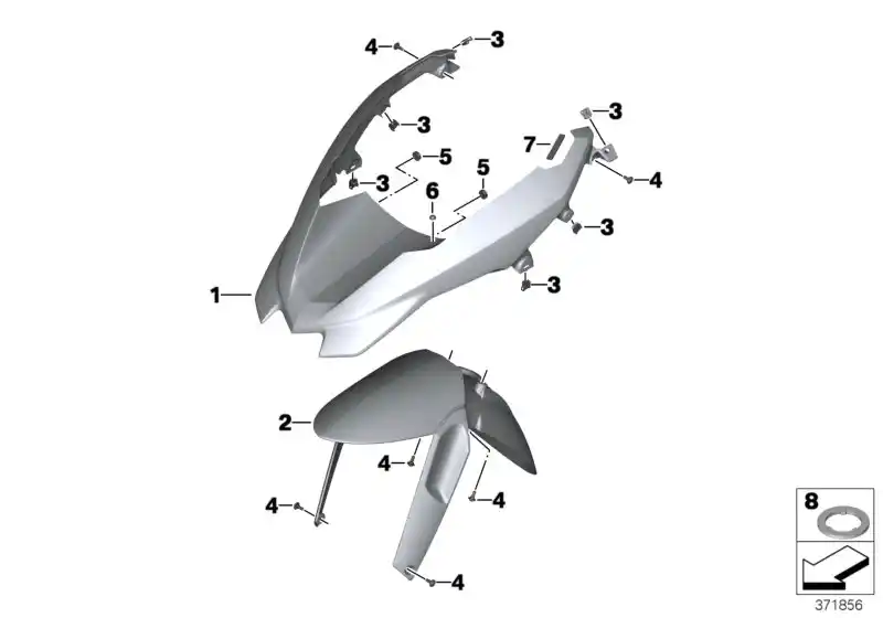 Schéma BMW 54347166771