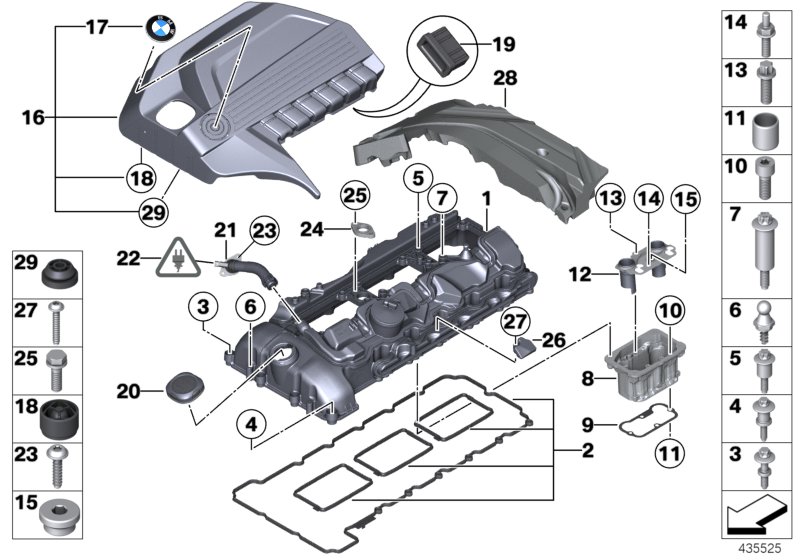 Schéma BMW 07129905537