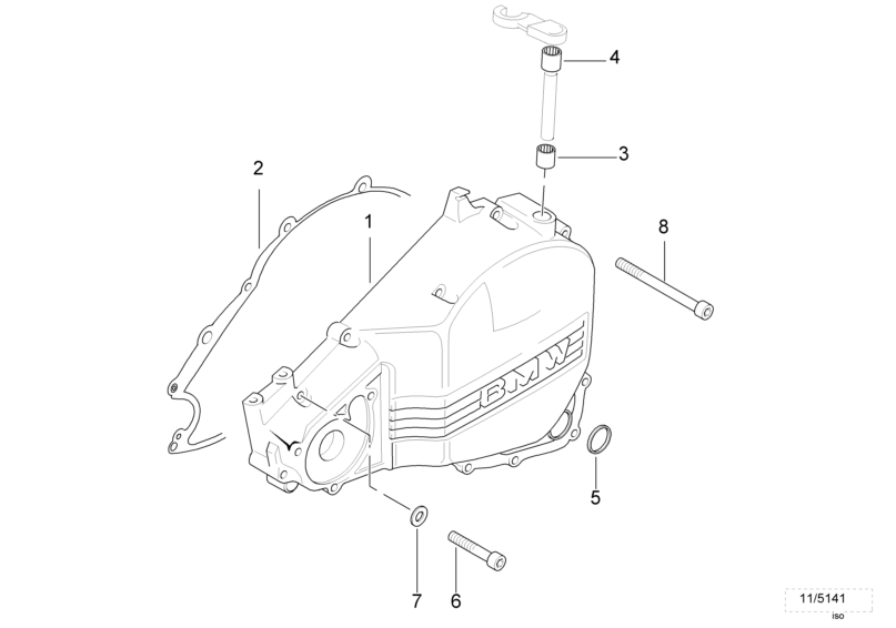 Schéma BMW 11117706512