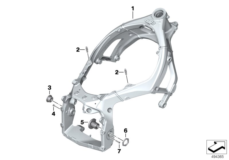 Schéma BMW 46518357930