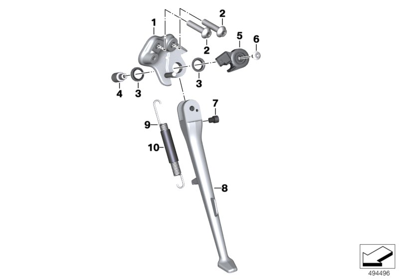 Schéma BMW 46538361541