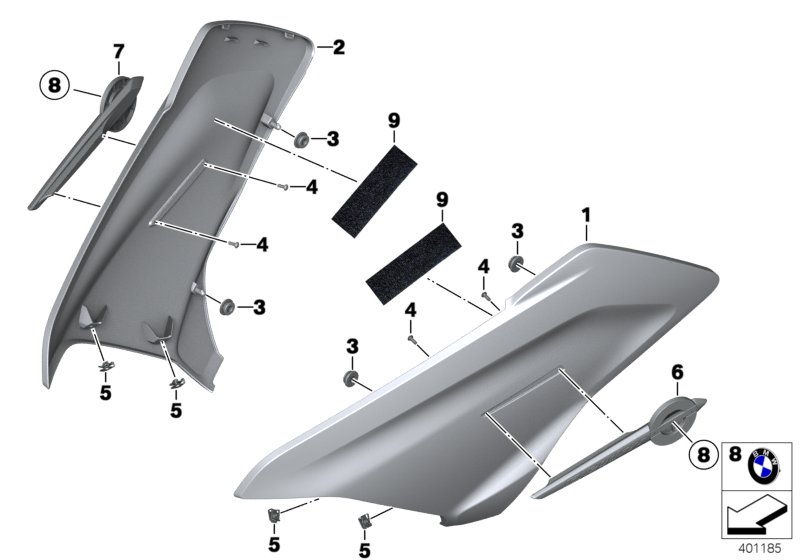 Schéma BMW 46638566228