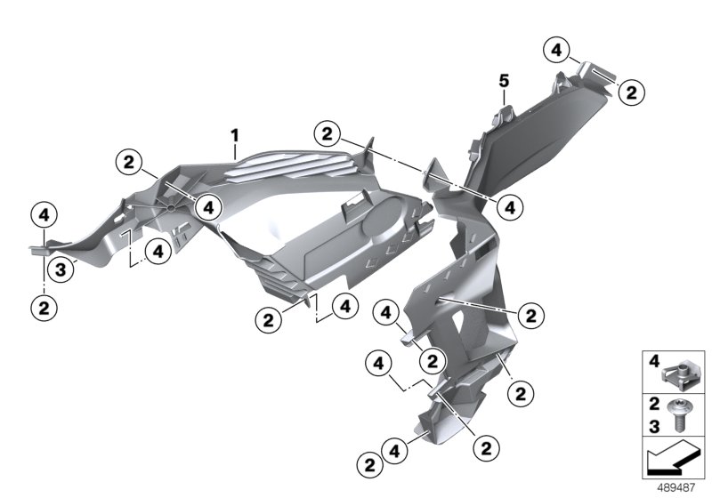 Schéma BMW 46638569705