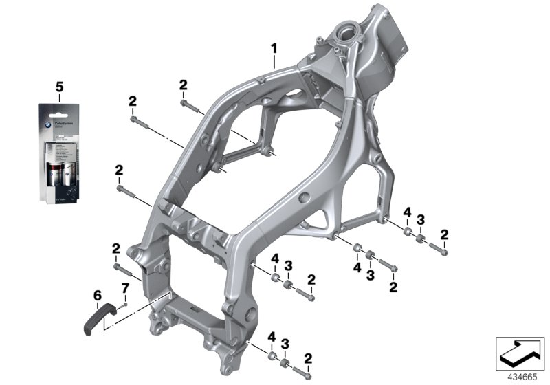Schéma BMW 46717726489