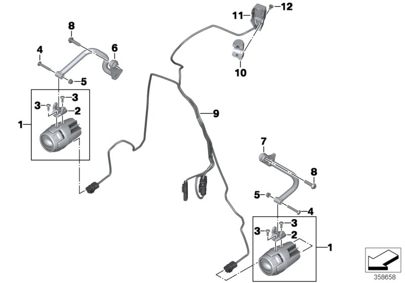 Schéma BMW 63178406799